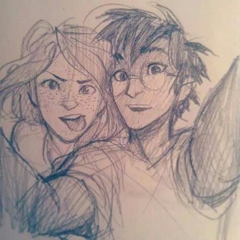 Fanart Harry Potter, Harry And Ginny, Couple Drawing, Couple Sketch, Potter Art, Harry Potter Drawings, Cute Couple Drawings, Harry Potter Fan Art, Harry Potter Art