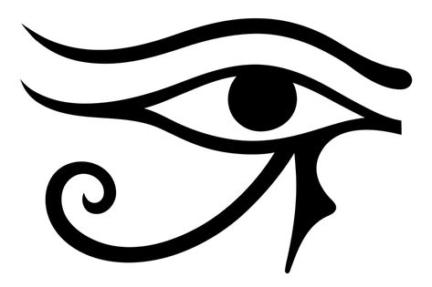 Eye of Horus Tattoo and Meaning - Any Tattoos Egyptian Eye Tattoo, Egyptian Eye Symbol, Eye Of Ra Tattoo, Egypt Eye, Egyptian Eye Tattoos, Small Wave Tattoo, Horus Tattoo, The Eye Of Horus, Egyptian Eye