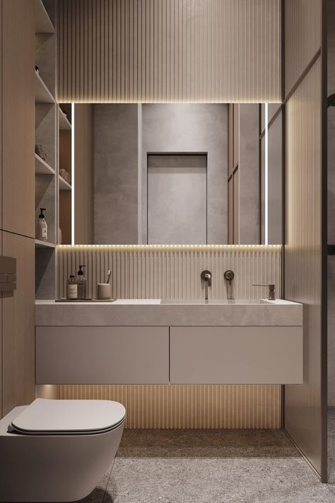 Get inspired by these modern bathroom ideas that blend style and functionality. Perfect for anyone looking to create a clean, contemporary space Bathroom And Toilet Design, Bathroom Interior Decor, Small Bathroom Storage Cabinet, Modern Bathroom Ideas, Toilet Design, Small Bathroom Storage, Modern Bathroom Decor, Bathroom Storage Cabinet, Space Decor