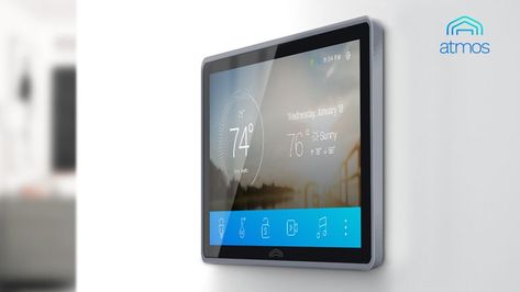 The Atmos Smart Home Control System is a real Iron Man's Jarvis panel  ||  The one device to rule them all http://www.techradar.com/news/the-atmos-smart-home-control-system-is-a-real-iron-mans-jarvis-panel?utm_campaign=crowdfire&utm_content=crowdfire&utm_medium=social&utm_source=pinterest Real Iron Man, Smart Panel, Ikea Crafts, Smart Home Control, Secret Storage, High Tech Gadgets, Education Humor, Smart Home Automation, Smart Home Technology