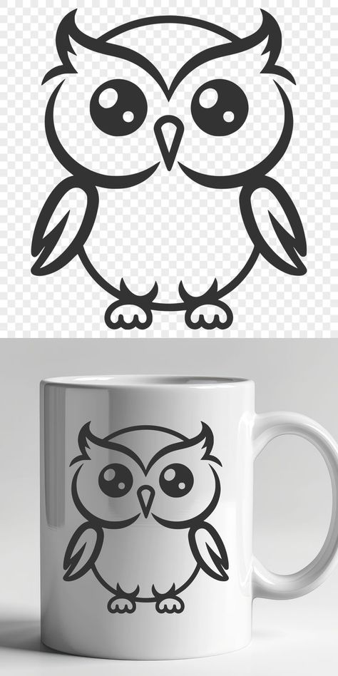 Unleash your creativity with Marvel and cartoon-themed coloring pages. Perfect for superheroes and fans of all ages looking for relaxing fun. Owl Line Art Tattoo, Owl Woodburning, Simple Owl Tattoo Design, Simple Wood Burning Patterns, Draw Owl, Simple Owl Tattoo, Owl Stencil, Cute Owl Cartoon, Simple Owl