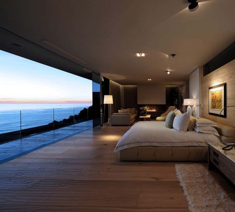 Ocean Bedroom, Bedroom Ocean View, Bedroom View, Contemporary Bedroom Design, Petite Curvy, Bedroom Views, Luxury Bedroom Master, Wattpad Romance, Style At Home