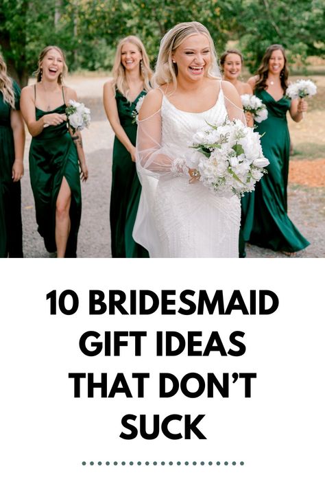 Looking for unique and heartfelt gifts for your bridesmaids? Look no further! We've rounded up the best bridesmaid gift ideas that your squad will adore. Get the full list here! Clever Bridesmaid Gifts, Simple Bridesmaid Gift Ideas, Funny Bridesmaids Gifts, Dollar Tree Bridesmaid Gifts, Bridesmaid Diy Gifts, Bridesmaids Gifts For Wedding Day, Bridesmaid Personalized Gift, Best Bridesmaids Gifts, Thoughtful Bridesmaid Gifts