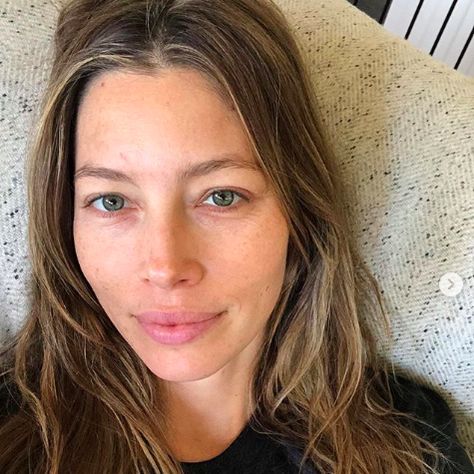 image Jesica Biel, Film Makeup, Celebs Without Makeup, Celebrity Selfies, Glam Look, Bare Face, Kesha, Jessica Biel, Photo Makeup