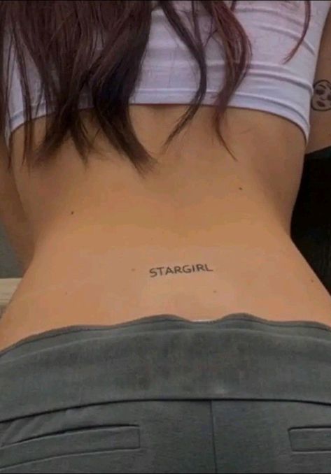 the weeknd star girl tattoo The Weeknd Tattoo, Tramp Stamp Tattoos, Petite Tattoos, Classy Tattoos, Discreet Tattoos, Dainty Tattoos, Girly Tattoos, Subtle Tattoos, Elegant Tattoos