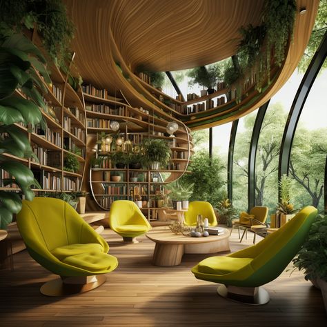 Solar Punk Interior Design, Solar Punk House, Solar Punk Architecture, Punk Aesthetic Room, Solar Punk Aesthetic, Eco Futurism, Punk Bedroom, Punk House, Punk Character