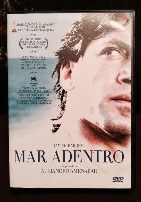 Mar adentro The Deep End Of The Ocean Movie, Oceans Eight Poster, Marjavan Movie Poster, Mare Off Easttown Poster, On The Waterfront Movie Poster, Movies Posters, Javier Bardem, Venice Film Festival, Festival