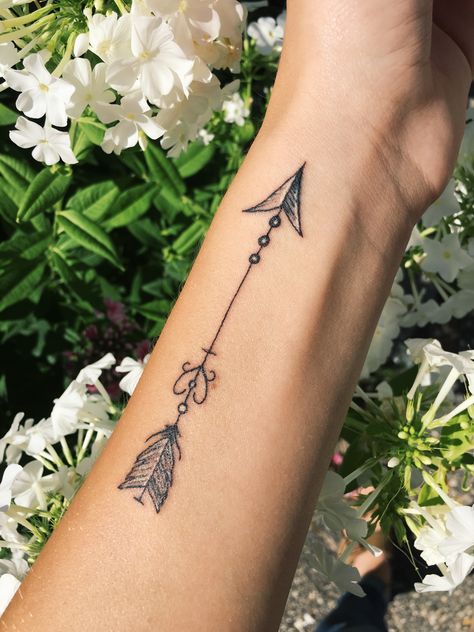 Arrow Tattoos For Women, Arrow Tattoo Design, Shape Tattoo, Small Girl Tattoos, Arrow Tattoo, Arrow Tattoos, Small Tattoos For Guys, Small Tattoo Designs, Small Tattoo