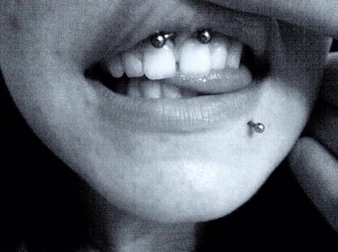 Smiley Piercing and Snake Bite 🙊 Single Snake Bite Piercing, Snake Bite Piercing, Snake Bite, Smiley Piercing, Snake Bites, Smiley, Piercings, Nose Ring