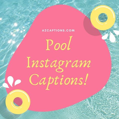 Get perfect Pool Captions for Instagram: The summer season is coming, during #summer the best past activities are hanging around with family and friends at the #pool. #captions #Instagram #Swimming #Quotes Sunday Pool Day Quotes, Poolside Instagram Captions, Pool Selfie Captions, Pool Day Insta Captions, Pool Days Quotes, Caption For Pool Pictures, Pool Party Captions For Instagram, Swimming Pool Quotes Instagram Caption, Bathing Suit Captions Instagram