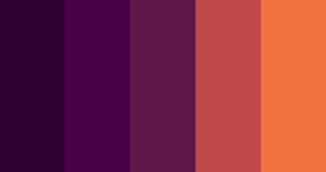 one of my two favorites Orange To Purple Gradient, Purple And Rust Color Scheme, Burnt Orange Purple Color Palette, Purple And Orange Color Scheme, Purple Pallete Color Combinations, Purple Combination Colors, Orange Colour Combinations, Orange Purple Color Palette, Purple Orange Color Palette