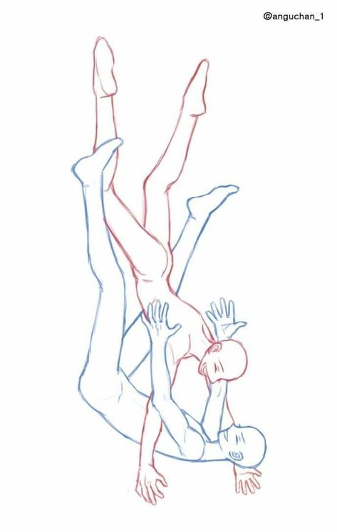 Two People Falling Drawing Reference, Hot Pose Drawing Ref, Person Falling Sketch, Injured Pose Reference Drawing Couple, Standing Behind Someone Pose, Enemies To Lovers Art Reference Poses, Pregnant Woman Drawing Reference, Art Base Pose Reference Male, Couple Falling Pose Reference