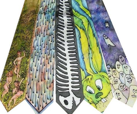 Piskel Art, Diy Tie, Funky Outfits, Tie Design, Cool Ties, Ropa Diy, Neck Ties, Character Outfits, Ties Mens