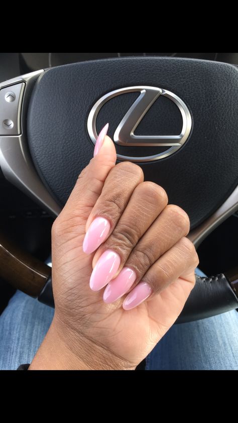 Almond shape neutral pink gel Pink Gel Nails, Almond Nail, Gel Nail Art, Almond Nails, Almond, Gel Nails, Nail Art, Nails, Pink