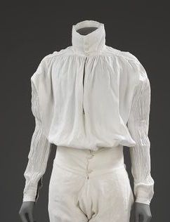 Men's Shirt 1775-1800 Victorian Shirt, Fashion Beanie, Men Linen Shirt, 18th Century Clothing, 18th Century Fashion, Century Clothing, Historical Costume, Fantasy Clothing, Historical Clothing