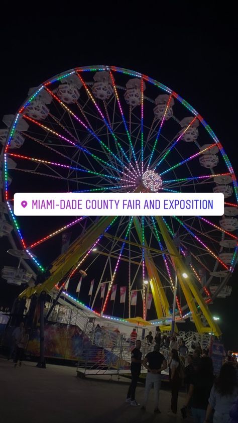 Fair Pics, Miami Dade County, Miami Dade, County Fair, My Pinterest, Fair Grounds, Miami, Birthday, Travel