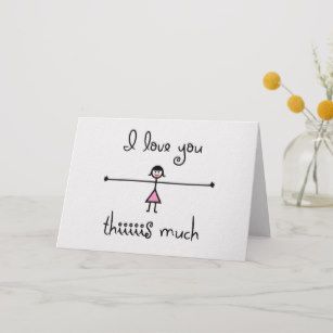 Love You This Much, Mum Ideas, Birthday Cards For Boyfriend, Birthday Cards For Mom, Cards For Boyfriend, Bday Cards, Cute Birthday Cards, Dad Birthday Card, Birthday Cards For Friends