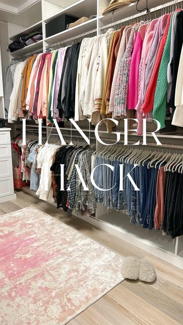 Closet For Hanging Clothes, Dress Pants Organization, Diy Hanging Wardrobe, Pants Hanging Closet Ideas, Closet Pant Organization, Closet Organization Systems Diy, Hanging Dress Pants In Closet, How To Organize Pants In Closet, Best Way To Hang Pants In Closet