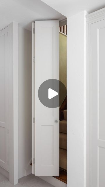 Rencraft Kitchens on Instagram: "POV: When you don’t want a disjointed appearance within the furniture run, so you hide the old servants’ stairs behind a bi-folding stowaway door. It’s so good, even the Kardashians are impressed 😉
 
 
 
 
 
 
 
 
 
#rencraft #rencraftkitchens #pov #povkitchens #povinteriors #hiddenstairs #secretstairs
#kitchenshowroomskent #tunbridgewells #sevenoaks #handmadekitchens #bespokekitchenskent #handmadekitchenskent #madeinkent #tunbridgewellslifestyle #sevenoaksliving #tonbridge #westmalling #kentlife #shakerkitchens #handpaintedkitchens #contemporarykitchens #shakerkitchenideas #farmhousekitchen #countryhousekitchens #kitchenislandideas #paintedkitchens #modernkitchenideas #producedinkent #bespokekitchenslondon" Bi Folding Door, Bi Folding Doors Kitchen, Folding Stairs, London Kitchen, Butlers Pantry, Kitchen Showroom, The Kardashians, Butler's Pantry, Shaker Kitchen