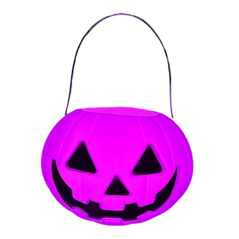 Faster shipping. Better service Candy Baskets, Candy Buckets, Up Pumpkin, Light Up Pumpkins, Treat Bucket, Bucket Light, Bags For Kids, Halloween Buckets, Birthday Decorations Kids