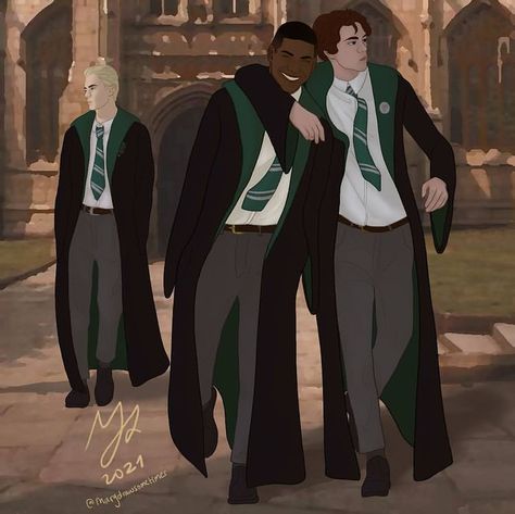 Draco Malfoy Fanart, Harry Potter Friends, Draco And Hermione, Harry Potter Pin, Harry Potter Draco Malfoy, Weasley Twins, Hogwarts Aesthetic, Harry Potter Tumblr, Fred Weasley