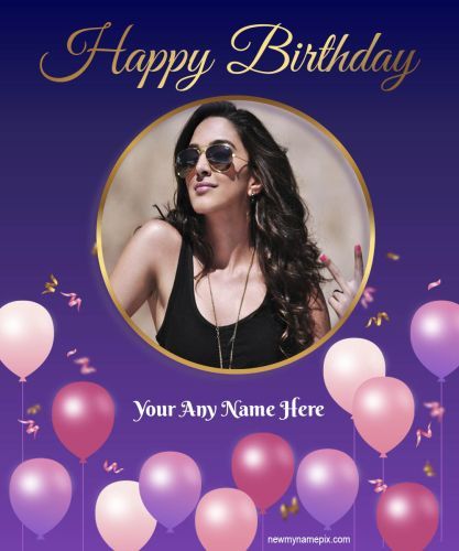 Happy Birthday Wish For Daughter, Happy Birthday With Name And Photo, Birthday Wishes With Photo Edit, Happy Birthday With Photo, Birthday Wish For Daughter, Happy Birthday Frame Add Photo, Birthday Frames Design, Happy Birthday Wishes With Photo, Happy Birthday Photo Frame