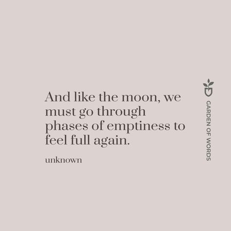 And like the moon, we must go through phases of emptiness to feel full again.
- unknown... moon, life quotes, quote, quotation, quotes Life Phases Quotes, Moon Phases Doodle, Full Moon Yoga Quotes, Just Like The Moon Quotes, Moon Phase Quotes, Moon Quotes Short, Quotes About The Moon, Full Moon Quotes, Curves Quotes