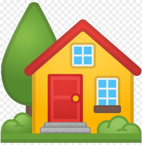 House Images Clip Art, House Clipart Cute, Home Images Houses, House Cartoon Illustrations, Home Cartoon Houses, House Cartoon Drawing, Home Icon Png, Cute House Drawing, Home Clip Art