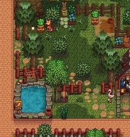 Stardew Farms, Forest Farm, Stardew Valley Layout, Stardew Valley Tips, Stardew Valley Farms, Valley Game, Star Valley, Stardew Valley Fanart, Farm Layout