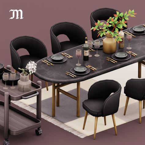 Sims 4 Cc Furniture Myshunosun, Sims 4 Build Cc Dining Room, The Sims 4 Cc Dining Room Patreon, Sims 4 Cc Men Decor, Sims 4 Cc Furniture Maxis Match Dining Room, Sims 4 Maxis Match Dining Room, Furniture Maxis Match Sims 4, Sims 4 Myshunosun, Cc Patreon Furniture