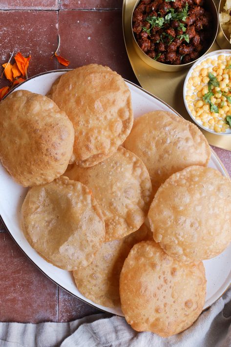 Poori is a deep-fried unleavened Indian deep-fried bread enjoyed as aloo puri or puri masala. How to make perfect poori. Poori Masala, Cucumber Tea, Poori Recipe, Cucumber Tea Sandwiches, Samosa Chaat, Puri Recipe, Fried Bread, Puri Recipes, Indian Bread