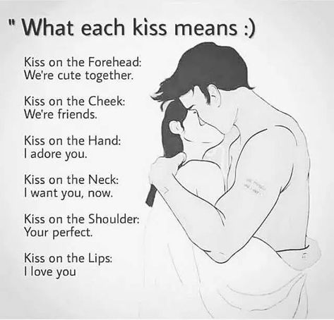 Cute Thing For Boyfriend, Pocket Ideas, Kiss Meaning, Types Of Kisses, Filmy Vintage, Kissing Quotes, Image Couple, Sweet Romantic Quotes, Love Life Quotes