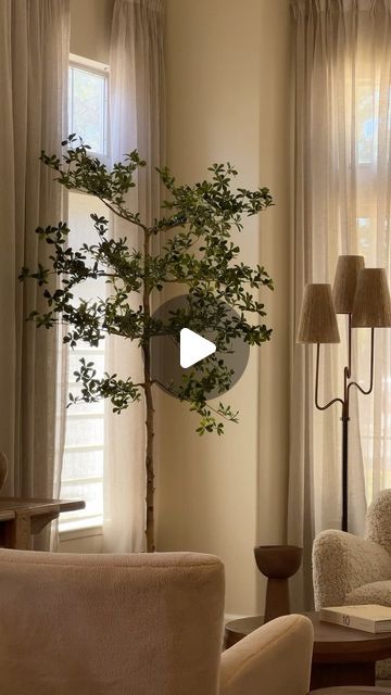 Sandra | Auvelle Home on Instagram: "so i found a FAUX shady lady tree instead 🥰 i’ve waited years to find a tree like this and truth be told, i wish that the leaves were just a little smaller. but I still think this is a keeper !! hoping the 9ft version of this tree that i ordered too comes in soon.   let me know if you guys want details 😍" Shady Lady Tree, Build Inspiration, Truth Be Told, Shady Lady, Faux Tree, Cottage Ideas, A Tree, Building A House, Cottage