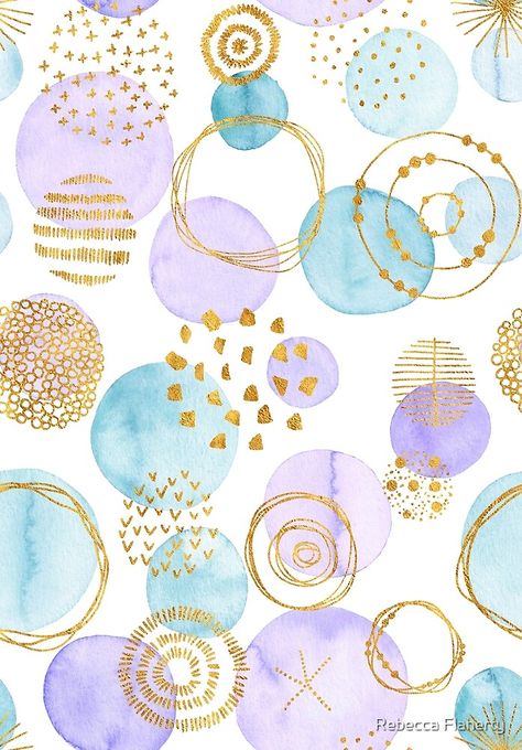 Watercolour Line Art, Watercolor Motifs, Abstract Watercolor Background, Kunstjournal Inspiration, Ink Texture, Watercolor Circles, Gold Effect, Abstract Watercolor Art, Watercolor Art Lessons