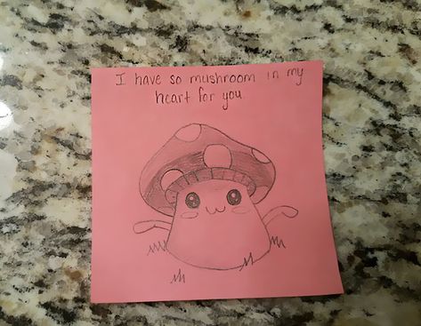 Girlfriend's Love Notes Go Viral After Boyfriend's Cousin Posts Them Online Note Ideas For Friend, Cute Doodle Notes For Boyfriend, Cute Sticky Note Drawings For Boyfriend, Sticky Notes For Boyfriend Food, Silly Notes To Boyfriend, Sweet Sticky Notes For Girlfriend, Cute Things To Draw For Girlfriend, Sweet Notes For Best Friend, Cute Lil Notes For Boyfriend