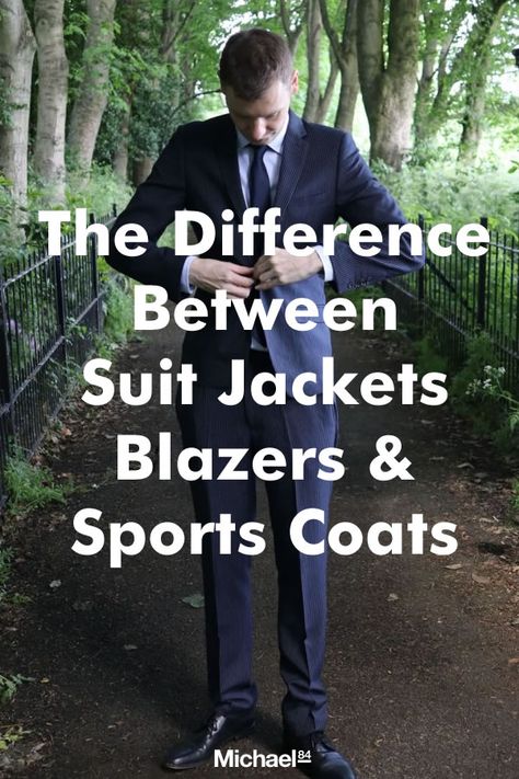 Sports Jackets, Blazers, Suit Jackets - What's The Difference? #MensSuits #Menswear #MensFashion #MenInSuits Black Sports Coat Outfit Men, Blazer Vs Suit Jacket, Sports Jacket Outfit Men, Sport Coat Outfit Mens, Sports Coat Outfit Men, Sports Jacket With Jeans, Mens Sport Coat Outfit, Sport Coat And Jeans, Sports Coat And Jeans