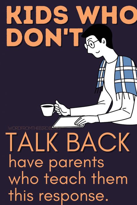 Parenting tips and hacks for moms | Parenting is hard! Here are some tips to help you healthily handle backtalk with your child. #momadvice #momtips #parenting #parentingtips Routine For Toddlers, Life Skills Kids, Education Positive, Parenting Knowledge, Parenting Boys, Parenting Help, Teachable Moments, Conscious Parenting, Mindfulness For Kids