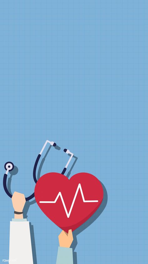 Doctor and hospital themed phone background vector | premium image by rawpixel.com / Kappy Kappy Checkup Medical, Nurses Week Quotes, Hospital Icon, World Heart Day, National Doctors Day, Medical Health Care, Medical Posters, Medical Wallpaper, Medical Background