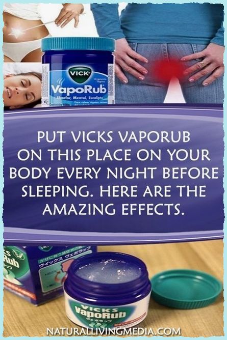 PUT VICKS VAPORUB ON THIS PLACE ON YOUR BODY Uses For Vicks, Vapor Rub, Cold Symptoms, Vicks Vaporub, Abdominal Fat, Before Sleep, Healthy Routine, Health Advice, Natural Living