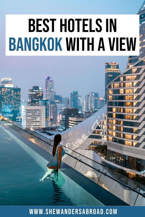 Discover the most amazing Bangkok hotels with best views including the best Bangkok hotels on the river, hotels with epic rooftop bars, skyline views, and more! | Bangkok travel tips | Bangkok travel guide | Bangkok aesthetic | Bangkok hotels top 10 | Bangkok hotel room | Bangkok hotel view | Bangkok hotel aesthetic | Bangkok hotel night view | Where to stay in Bangkok | Best hotels in Bangkok with a view | Bangkok Thailand aesthetic | Bangkok Thailand hotels | Luxury hotels in Bangkok Bangkok Hotels Top 10, Thailand Bangkok Aesthetic, Thailand Hotels Luxury, Best View Hotel, Bangkok Aesthetic, Bangkok Hotels, Thailand Aesthetic, Bangkok Photos, Thailand Hotels