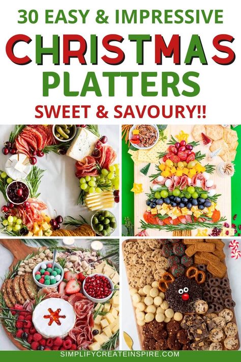 Create stunning Christmas platters for your holiday celebrations! Whether you’re looking for Christmas grazing platters, a festive Christmas charcuterie board, or Christmas vegetable platters, these ideas are perfect for entertaining. Discover beautiful Christmas wreath platters and charcuterie board ideas for both adults and kids! Crudite Platter Ideas Christmas, Christmas Crudite Platter Ideas, Christmas Vegetable Platter, Platters For Christmas, Christmas Platter Ideas, Diy Party Platters, Christmas Cheese Platter, Christmas Charcuterie Boards, Christmas Vegetable