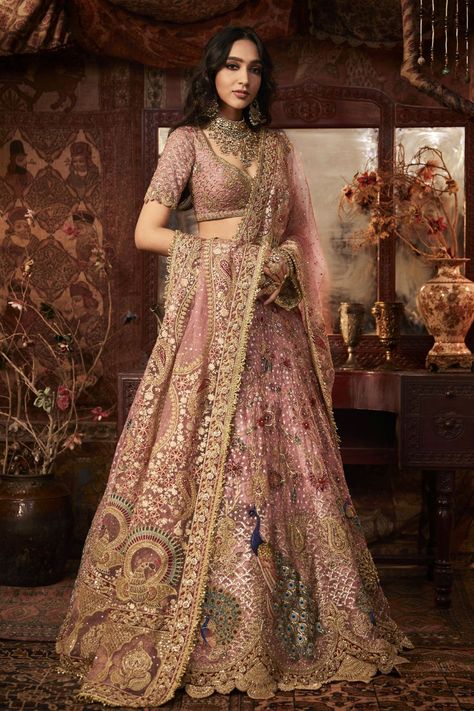 Tulle Lehenga, Rimple Harpreet, Lehenga With Blouse, Latest Bridal Lehenga Designs, Best Indian Wedding Dresses, Bridal Lehenga Designs, Latest Bridal Lehenga, Wedding Lehenga Designs, Indian Bride Outfits