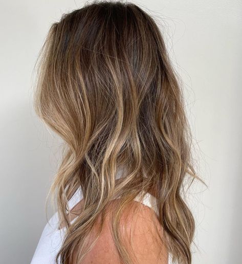 Half Head Lowlights Brown Hair, Johnny Ramirez Hair, Hair Balayage Brunette, Light Brunette Hair, Wedding Hair Colors, Beachy Hair, Brown Hair Inspo, Brown Hair Balayage, Beach Hair