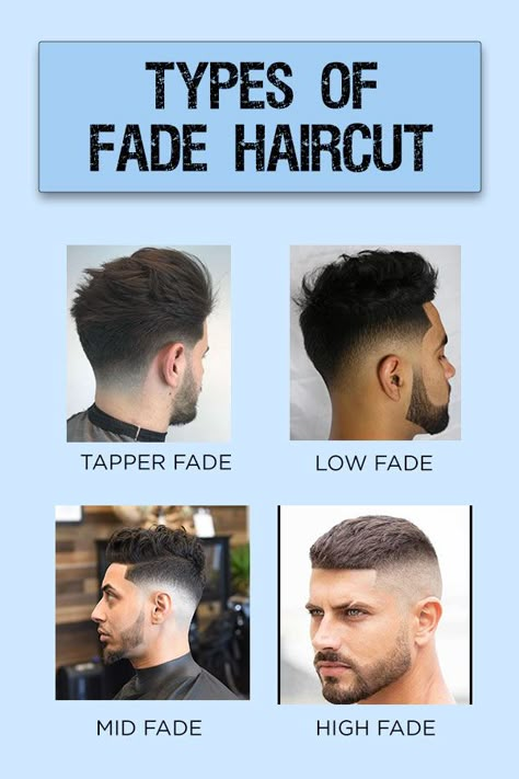 Taper Fade Haircut Straight Hair Men, Difference Between Fade And Taper, Mid Faded Hair, Mens Short Tapered Haircut, How To Do A Skin Fade Haircut, Blended Fade Mens Haircut, Medium Bald Fade Men, Tapper Low Fade Men Haircuts, Tamper Fade Haircut Men