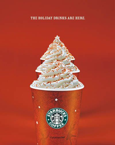 Christmas Marketing Campaign, Christmas Marketing, Christmas Advertising, Clever Advertising, Christmas Campaign, 광고 디자인, Publicidad Creativa, Starbucks Christmas, Christmas Ad