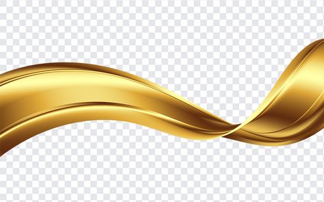 Gold Wave PNG Nature, Gold Png Background, Visiting Cards Design Backgrounds Png, Png For Graphic Design, Elements For Graphic Design, Golden Ribbon Png, Vector Free Graphic Design, Gold Ribbon Png, Silky Background