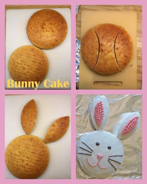 Tårta Design, Easter Sweets, Easter Bunny Cake, Rabbit Cake, Torte Cupcake, Easter Baking, Easter Goodies, Cake Shapes, Bunny Cake