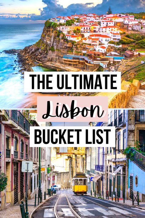 The Ultimate Lisbon Bucket List! Berlin, Things To Do In Lisbon Portugal Top 10, Lisbon To Do List, Best Things To Do In Lisbon, Lisbon What To Do, One Day In Lisbon Portugal, Green Street Lisbon, Lisbon Food Guide, Lisbon Places To Visit