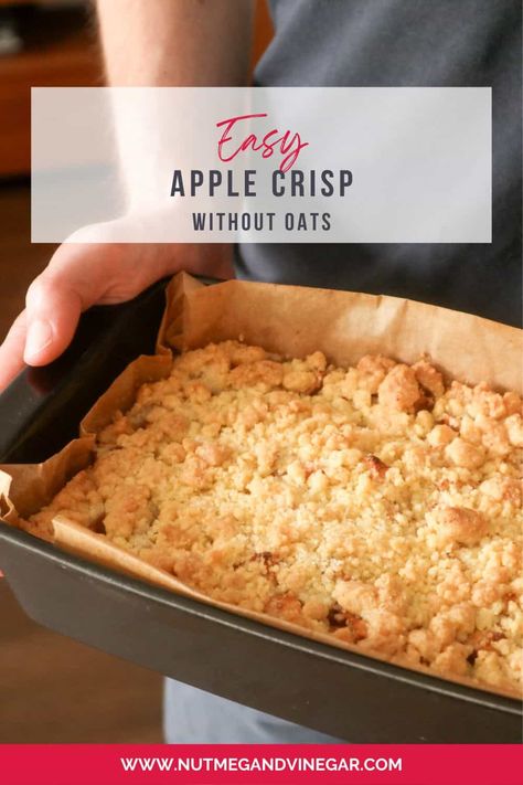 Easy apple crisp recipe without oats Apple Crisp Recipe Without Oats, Apple Crisp No Oats, Apple Crisp Without Oats, Recipe Using Apples, Best Apple Crisp, Easy Apple Crisp Recipe, British Desserts, Apple Crisp Recipe, Caramel Apple Pie