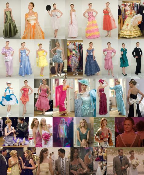 27 Dresses 27 Dresses Themed Birthday Party, 27 Dresses Birthday Party, 27 Dresses Party Theme, 27 Dresses Movie Outfits, 27 Dresses Movie Aesthetic, 27 Dresses Aesthetic, Dresses Bday, Dresses From Movies, 27 Dresses Movie